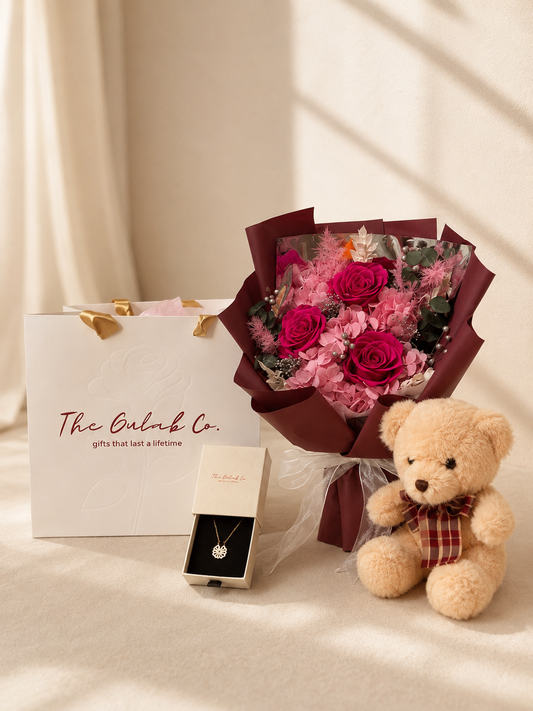 Roses and Teddy Bundle 1