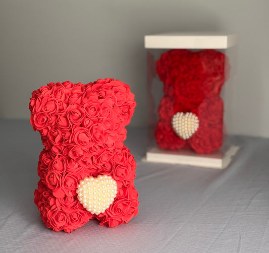 Timeless Rose Teddy Red